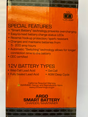 900-0472-001 ARGO SMART BATTERY CHARGER/MAINTAINER
