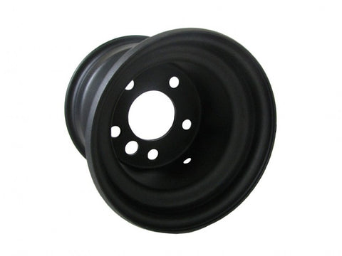Offset rim 8"-  5 BOLT - BLACK ( 125-108)