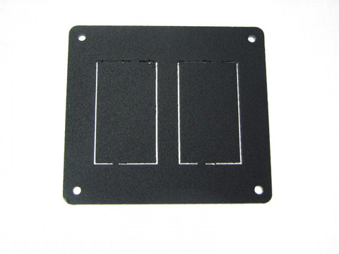 PLATE, SWITCH MOUTING - 2 HOLE ( 127-295 )