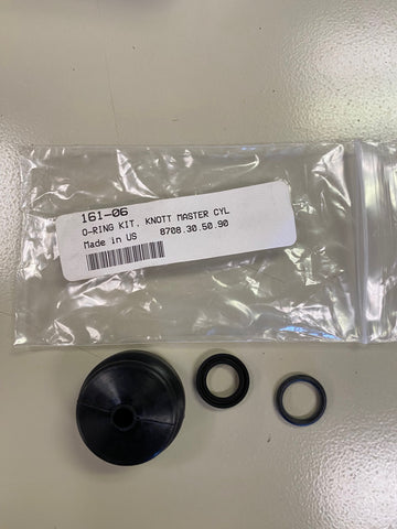 O-RING KIT, KNOTT MASTER CYL ( 161-06 )