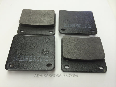 PAD SET(4), BRAKE-NON ASBESTOS  (170-03)