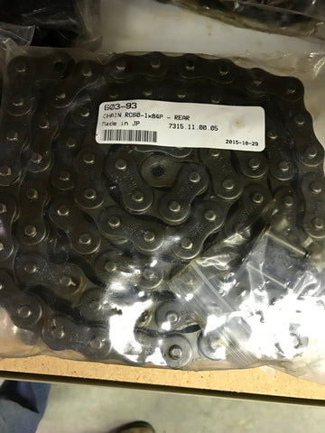 CHAIN RC60-1x84P - REAR ( 603-93 )