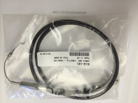 CABLE ASM, THROTTLE- FRNTR/AVG ( 612-101 )