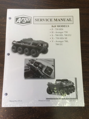 MANUAL, SERVICE-AVG/HDI ( 673-11 )