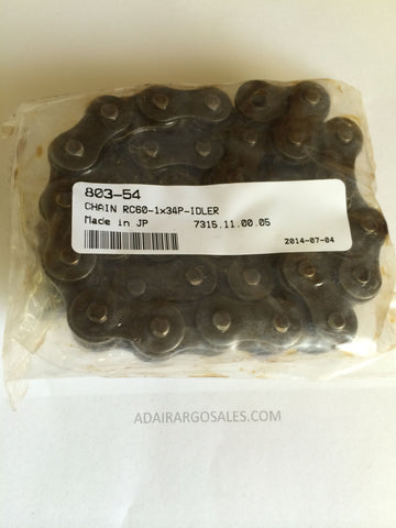 CHAIN RC60-1x34P-IDLER ( 803-54 )