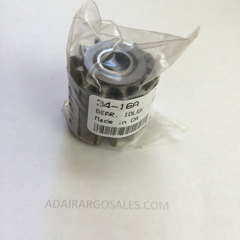 GEAR, IDLER - 13T c/w BEARINGS ( 34-16A )